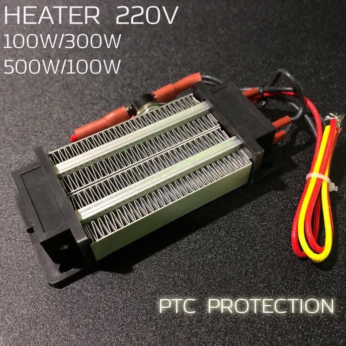 Heater Elemen Pemanas Udara PTC Mesin Tetas Telur Pengering 220V AC