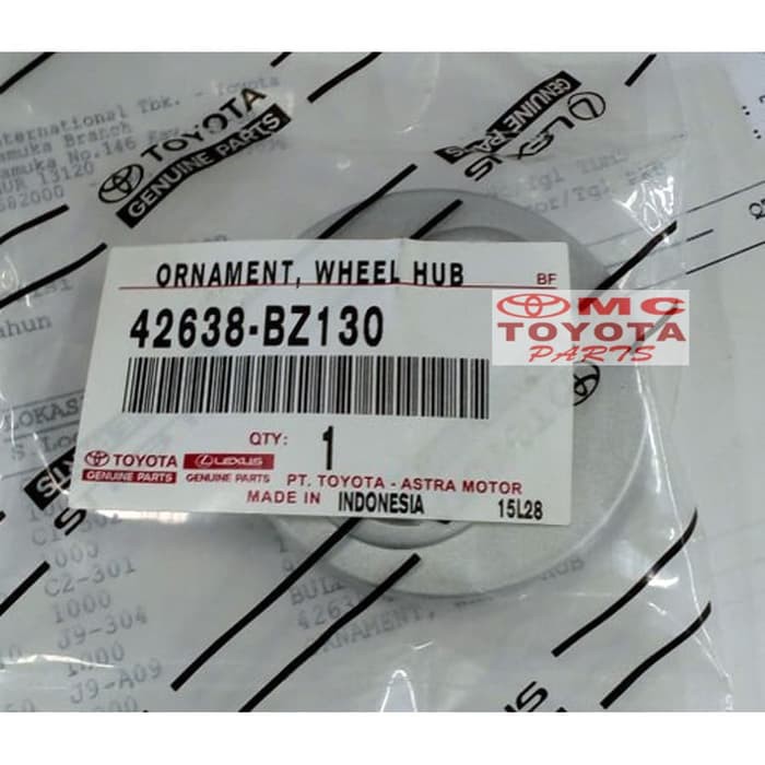 Jual Dop Roda Cover Wheel New Avanza 42638-BZ130 Berkualitas