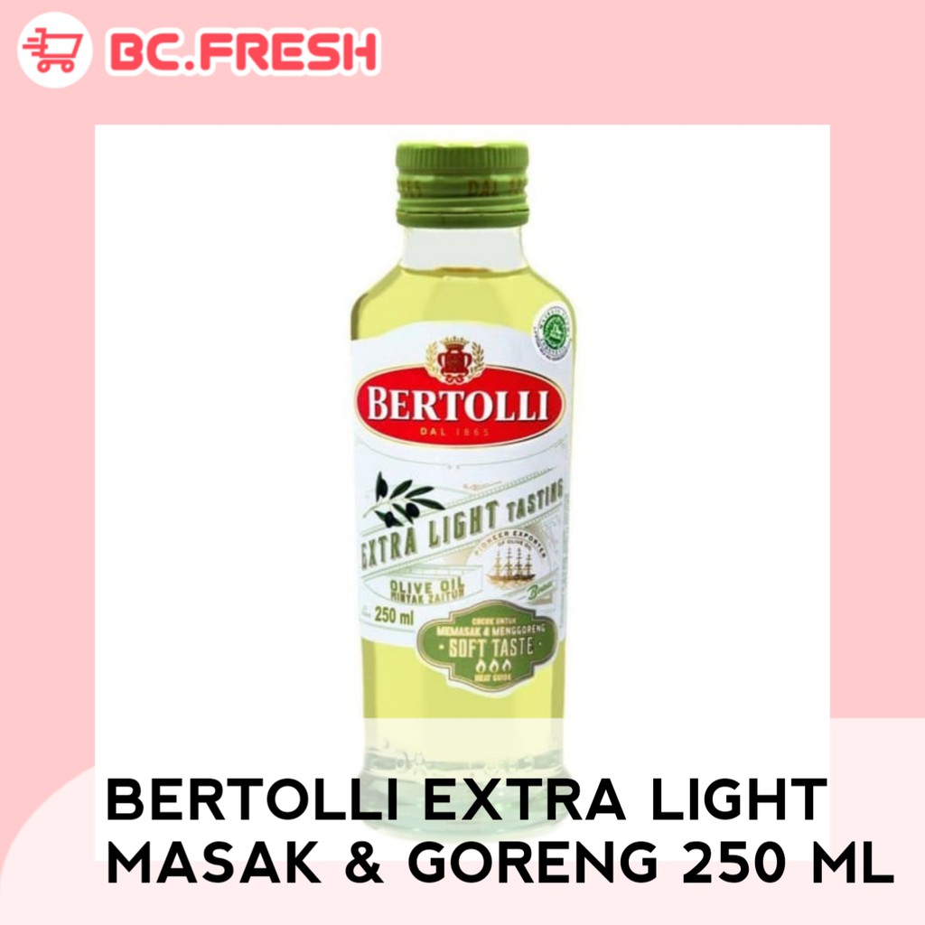 

BERTOLLI olive oil extra light for frying & cooking 250 ml