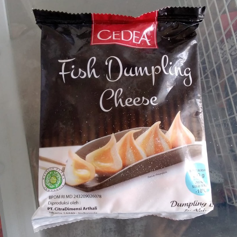 

Frozen Food Bandung Cedea Dumpling Chesee 200gr