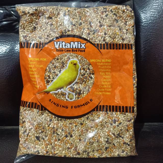 Pakan Vitamix kenari - pakan burung kenari