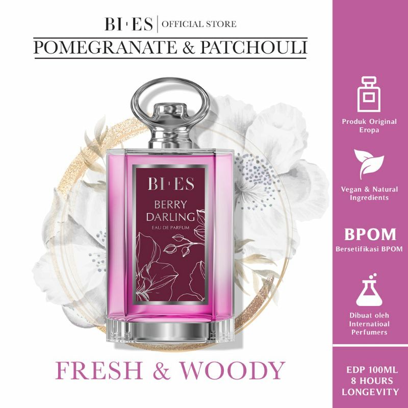 Bies Berry Darling Eau De Parfum - 100ml