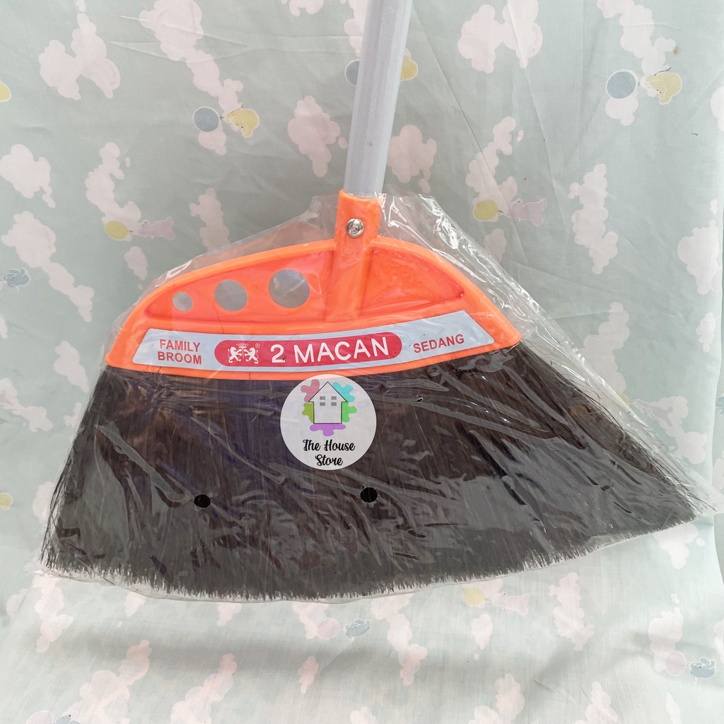 SAPU 2 MACAN FAMILY BROOM SEDANG BAHAN INJUK