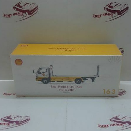 Tiny Shell Flatbed Tow Truck HINO 300