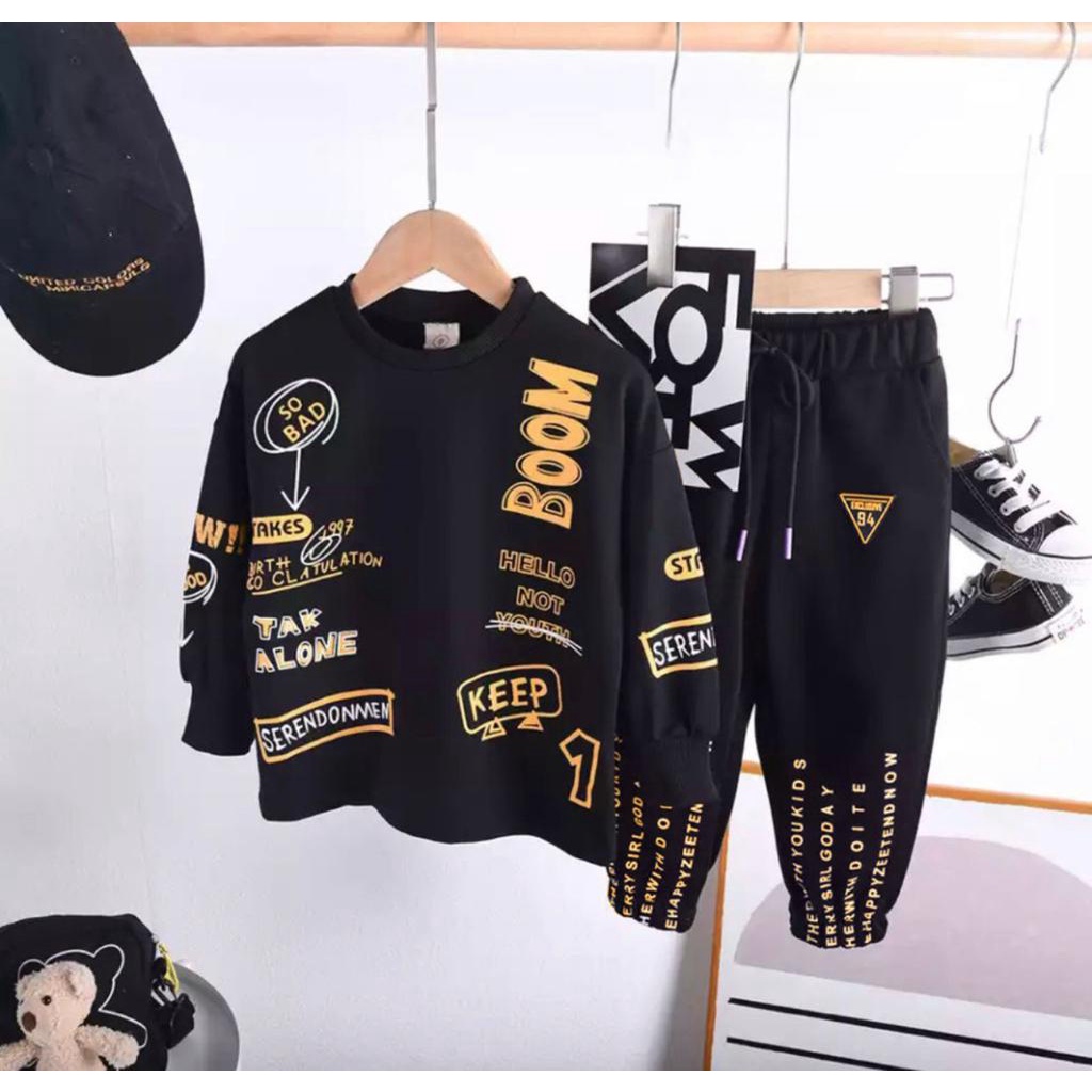 SETELAN ANAK LAKI LAKI TERLARIS / SETELAN BAJU ANAK LAKI LAKI UNTUK UMUR 1-5 TAHUN