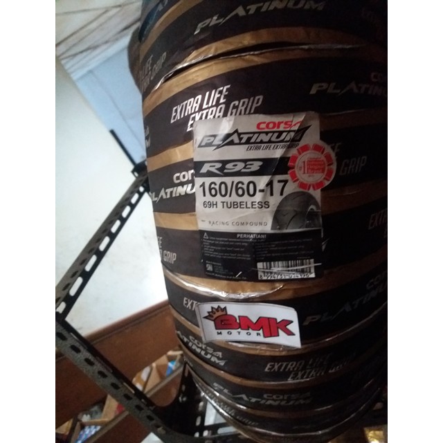 BAN MOTOR CORSA R93 160/60-17 TUBELESSS