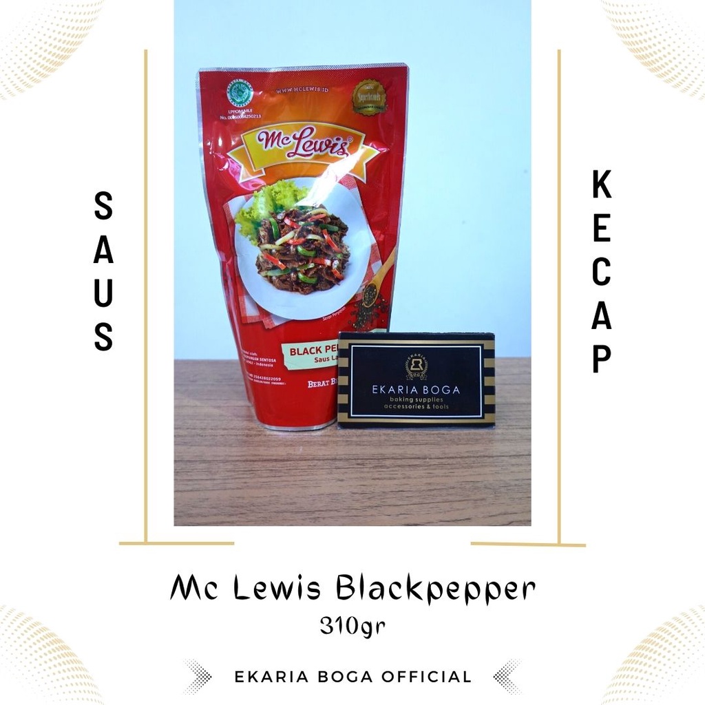 

MC LEWIS | SAUS | SAOS LADA HITAM | MC LEWIS BLACKPEPPER