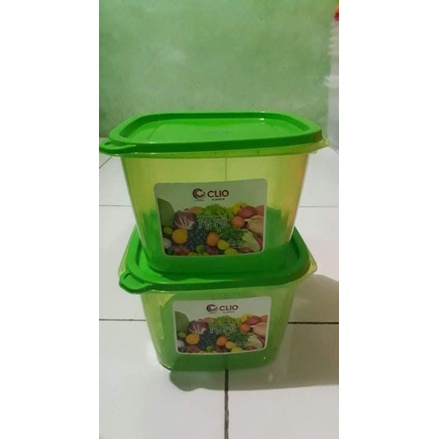 Toples kotak clio / Box kotak clio 3250ml / Toples makanan