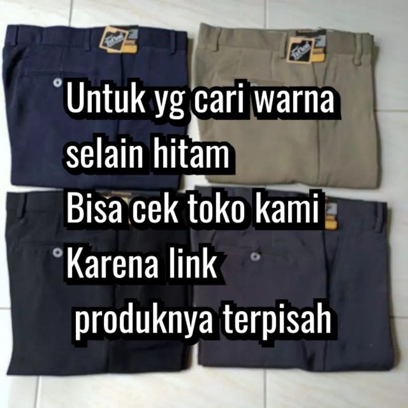 CELANA KERJA FORMAL PRIA MODEL STANDAR  || CELANA BAHAN KERJA LAPANGAN  27-44