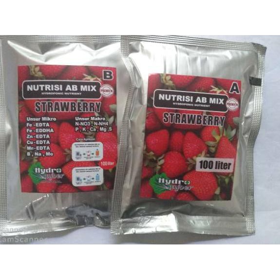 

[DISC NO FREE] Nutrisi strawberry pekatan 1/2 Liter