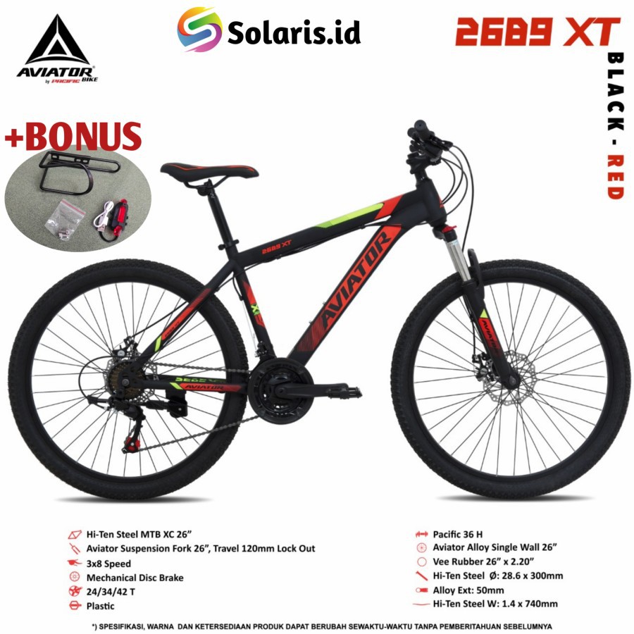 Sepeda Gunung MTB Aviator 2689 XT