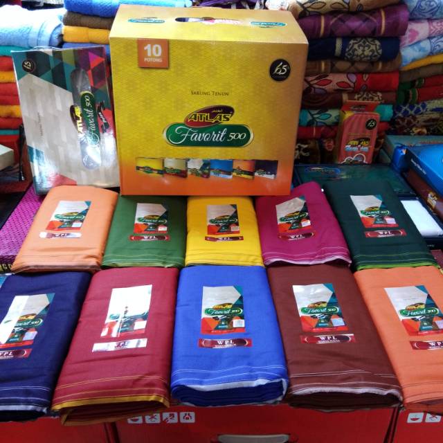 Sarung Atlas Favorit Polos