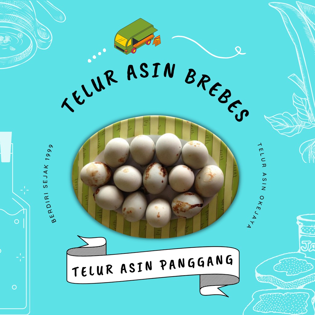 

Telur Asin Panggang Oven Asli Brebes Gurih dan Masir Per Butir