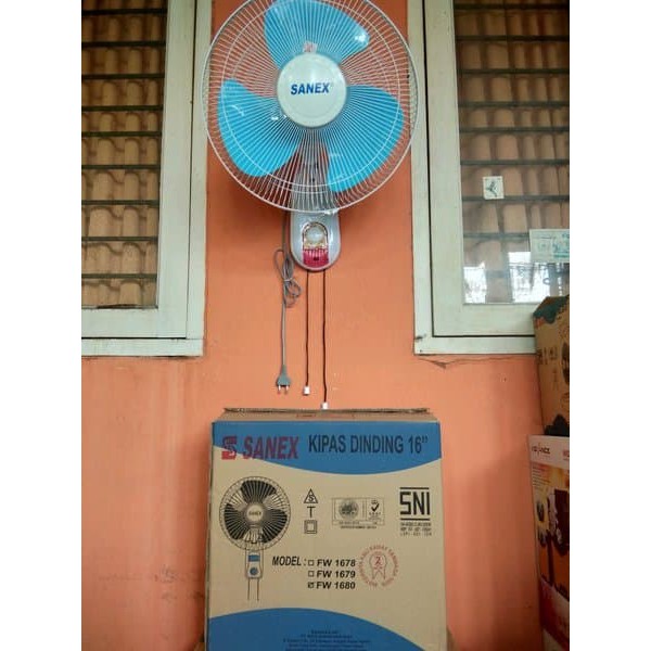 WALLFAN KIPAS ANGIN SANEX 16 INCH / WALL FAN SANEX 16 INCH