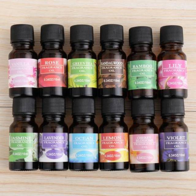 AROMATHERAPY ESSENTIAL OIL PENGHARUM RUANGAN 10 ML MINYAK AROMATERAPI HUMIDIFIER DIFFUSER PYRIA