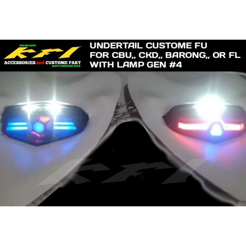 UNDERTAIL CUSTOM FU (CBU,, CKD,, FL,, ATAU BARONG)