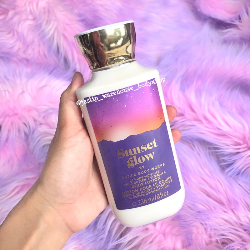 Jual SUNSET GLOW BODY LOTION 236ml BATH&BODY WORKS | Shopee Indonesia