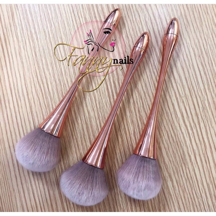 Dust brush mewah nailart kuas debu / blushon brush makeup kuas makeup