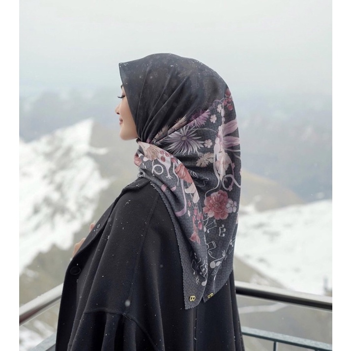 The nada series RE by buttonscarves preloved No FIS voal