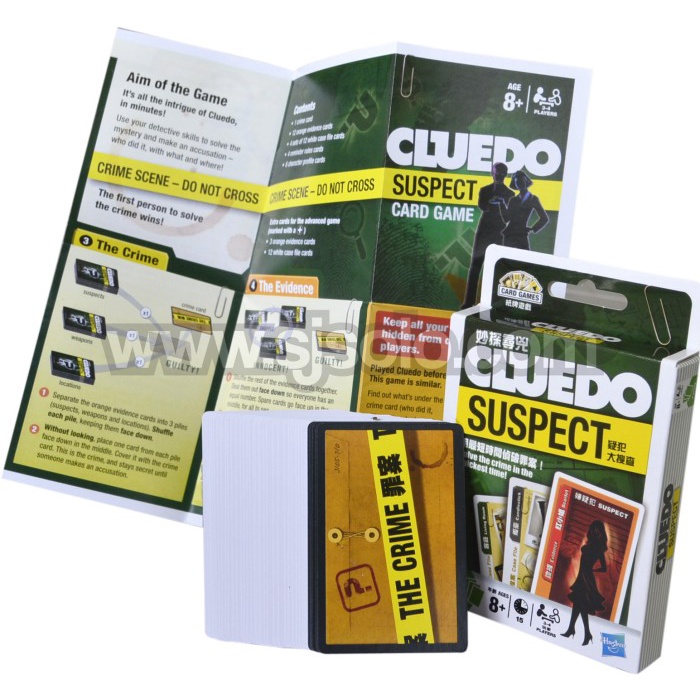 Jual KARTU CLUEDO SUSPECT CARD GAME Indonesia|Shopee Indonesia
