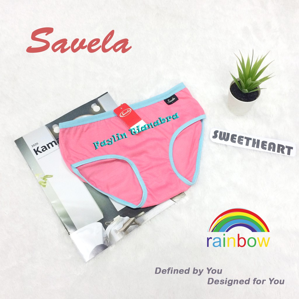 SAVELA | Celana Dalam Wanita RAINBOW | art SVL 696K Kombinasi