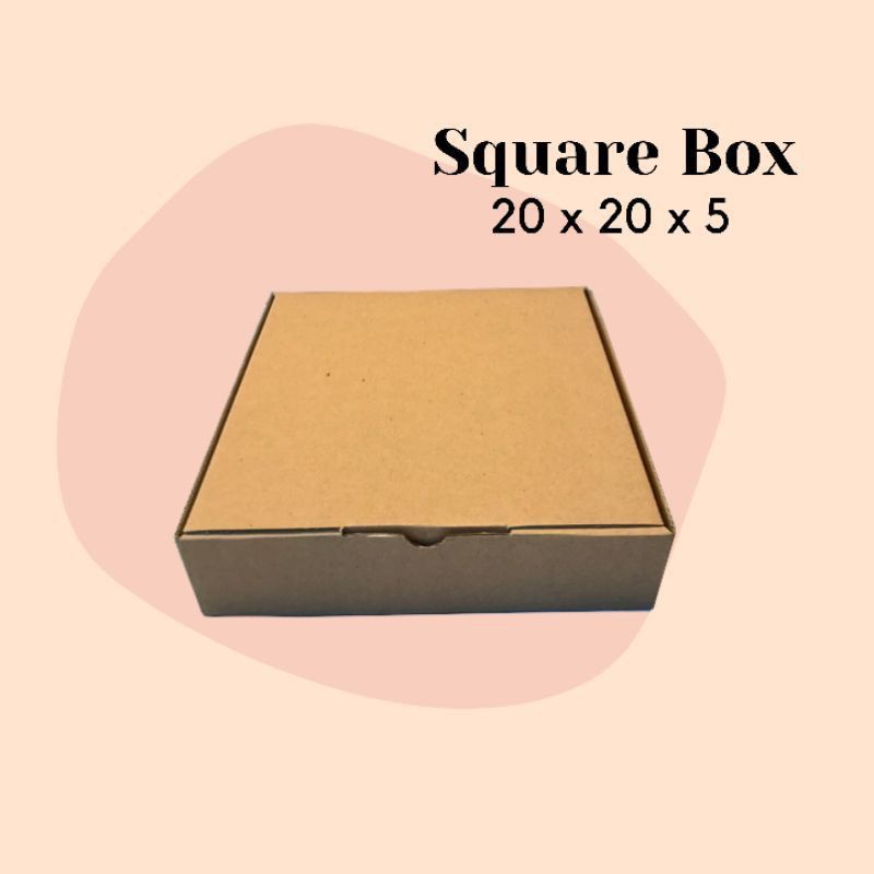 

BOX DIE CUT / KARDUS PACKING 20x20x5