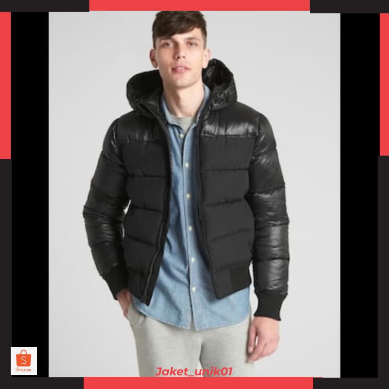 JU Jaket Pria Musim Dingin GAP Original cocok untuk musim dingin dll