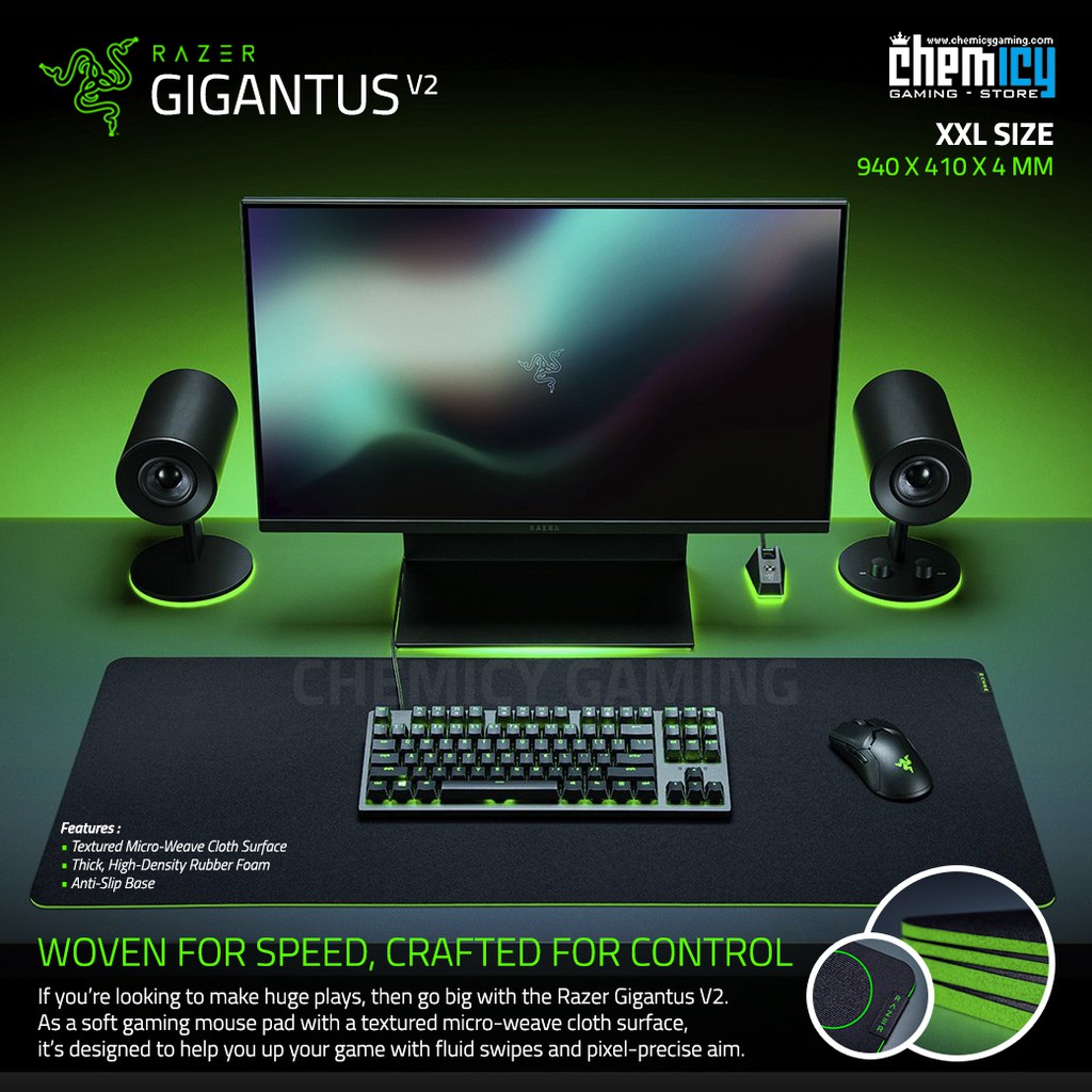 Razer Gigantus V2 XXL Soft Cloth Gaming Mousepad