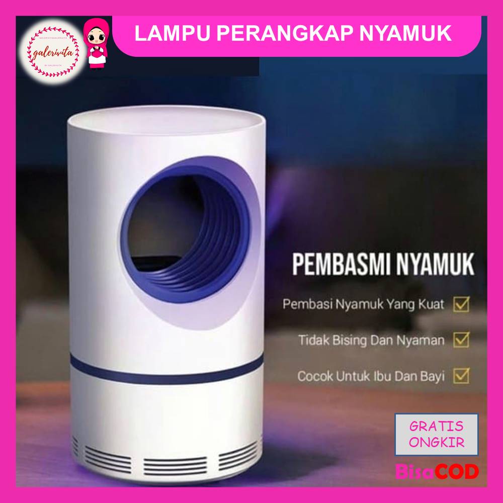 Lampu Perangkap Nyamuk / Lampu Tidur Anti Nyamuk / Alat Perangkap Nyamuk Elektrik