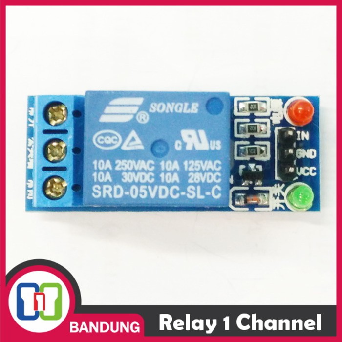 RELAY 5V 1 CHANNEL OUTPUT 250VAC 30VDC 10A MODULE FOR ARDUINO