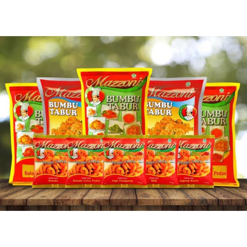 

Mazzoni Bumbu Tabur Premium Ayam bawang 100gram