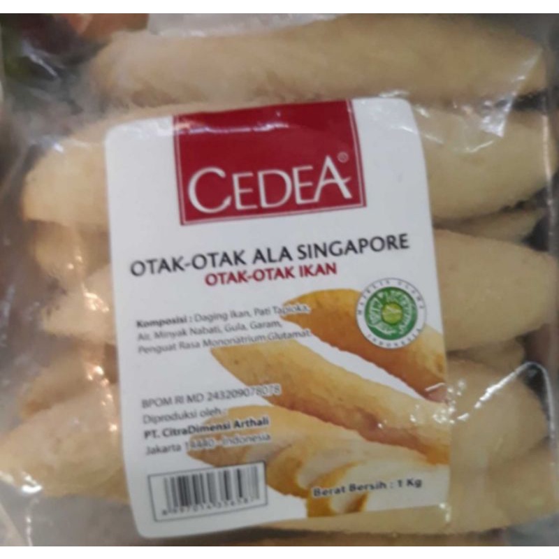 

Cedea otak-otak ikan singa$pore 1 kg 1000gram otak-otak singapore