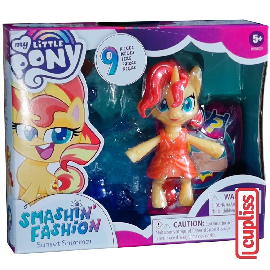 Hasbro My Little Pony F1759 Sunset Shimmer Smashin Fashion Red