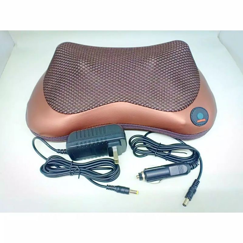 Bantal Pijat Listrik Alat Pijat Elektrik Bisa di Rumah Pakai Listrik atau di Mobil
