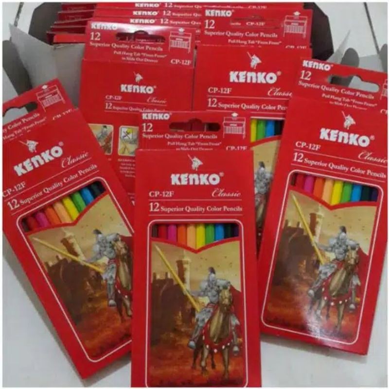 

Pensil Warna Kenko 12 Warna Panjang CP-12F