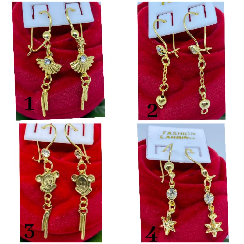 Anting xuping Lapis Emas 24k terlaris