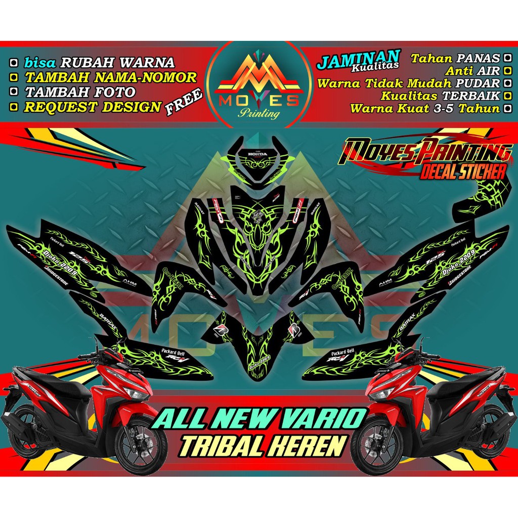 stiker vario led decal stiker vario led stiker motor vario 125 stiker vario 125 stiker motor vario 1