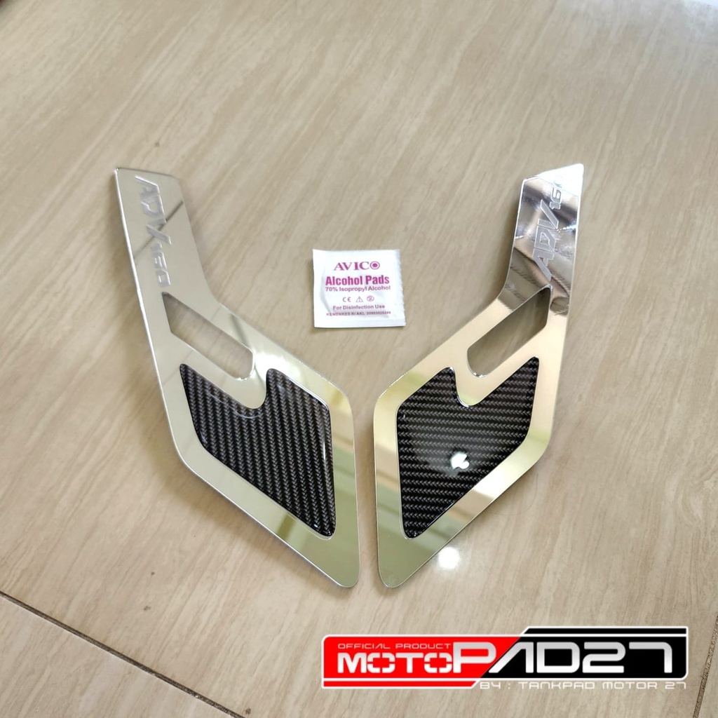 motopad27 garnish side body depan honda adv 160 akrilik