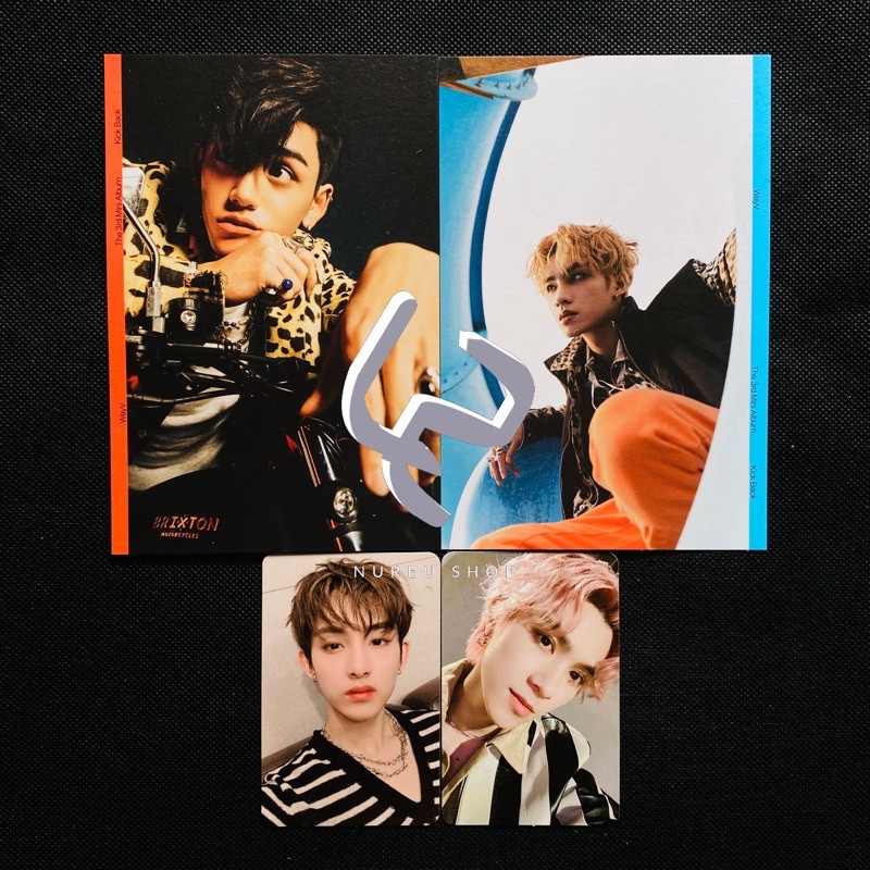 WAYV - Kick Back (Photocard / Postcard : Winwin Lucas Xiaojun Hendery)