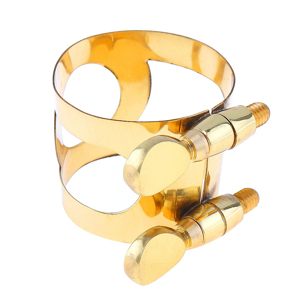 Mouthpiece Saxophone Alto Bahan Kuningan Lapis Emas