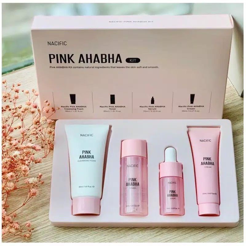 BPOM NACIFIC Pink Aha Bha Kit