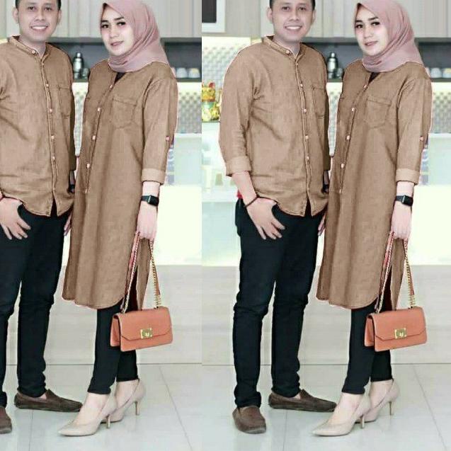 Terbaik AS.FASHION--US-BAJU COUPLE MUSLIM-COPLE KELUARGA MUSLIM-COUPLE BAJU KOKO DAN TUNIK-COUPLE LE