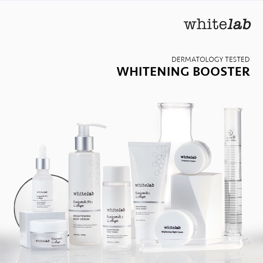 WHITELAB Brightening Series Facial Wash/ Underarm/Day/Night/Face Toner/Body Serum/Gel Mask