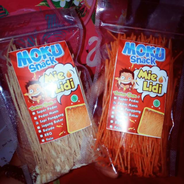 

Mie Lidi Varian Rasa... Basreng dan Makaroni pedas...