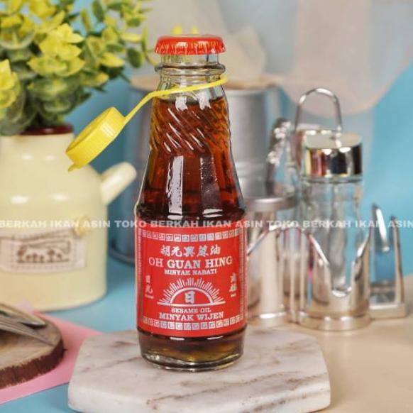 

Ready Stock--Minyak Wijen Oh Guan Hing 100ml / Minyak Halal Sesame Oil