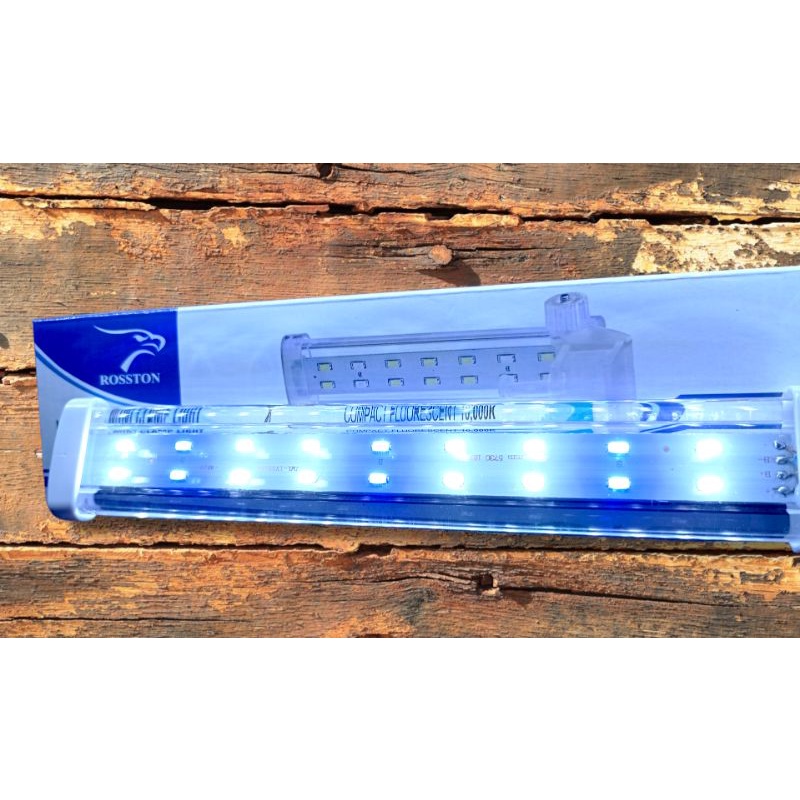 PROMO MURAH Lampu Aquarium aquascape LED CRYSTAL ROSSTON 5Watt