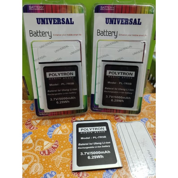 Baterai batterai battery batrai Polytron PL 7R5B original