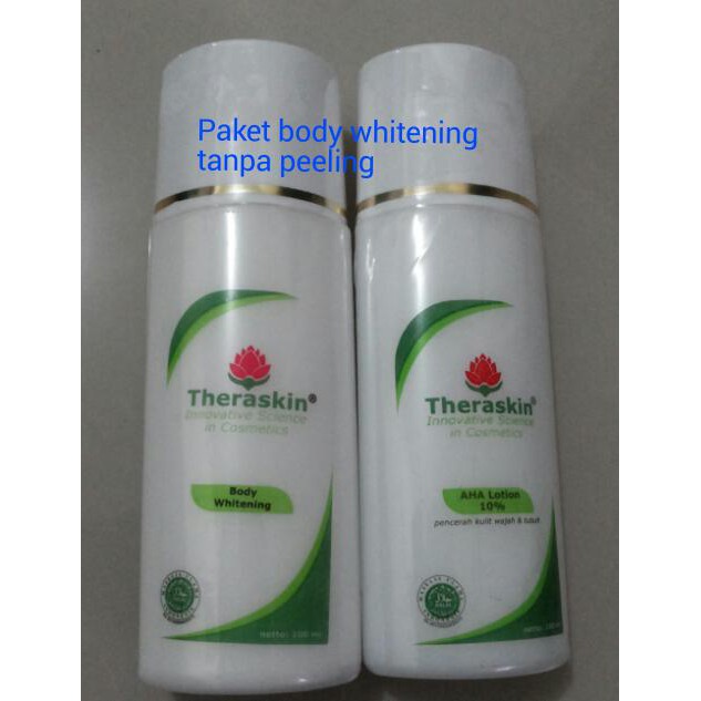 Paket Body Whitening tanpa Peeling - Tidak ada pengelupasan