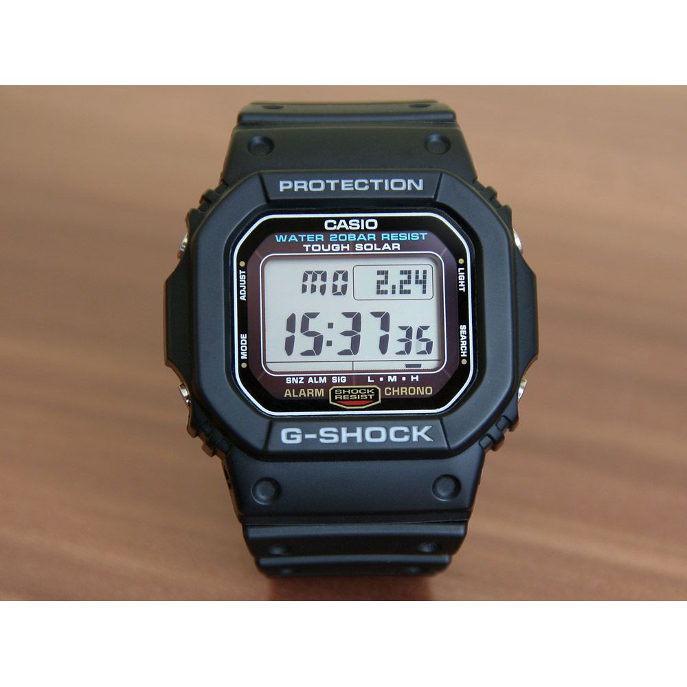 jam tangan casio gshock g-shock g5600ue-1 shock resistant tenaga solar
