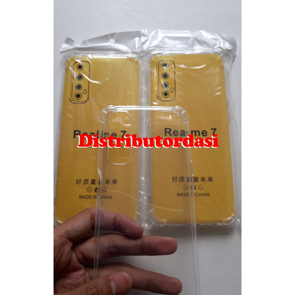 anticrack SOFTCASE CASE TPU SILIKON CASING realme 7 ready stok